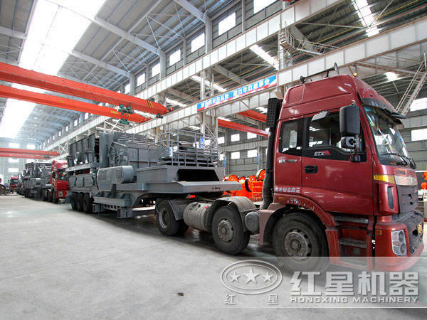 移動(dòng)式河卵石制砂機(jī) 移動(dòng)式河卵石制砂機(jī)