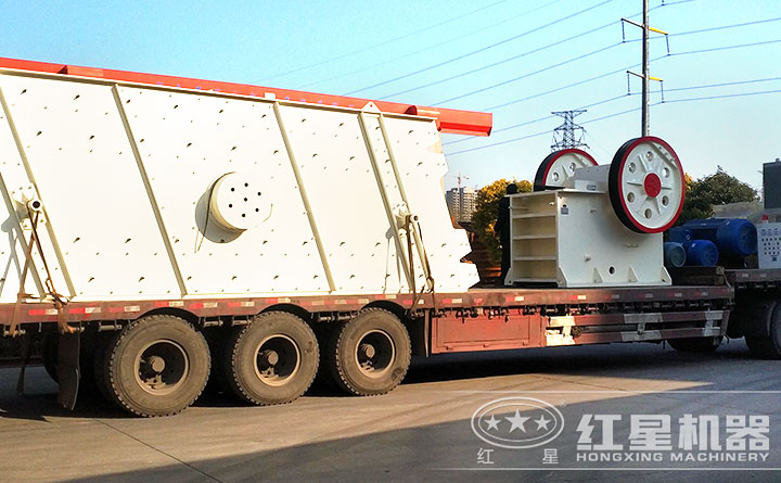 顎式破碎機發(fā)貨現(xiàn)場 顎式破碎機發(fā)貨現(xiàn)場