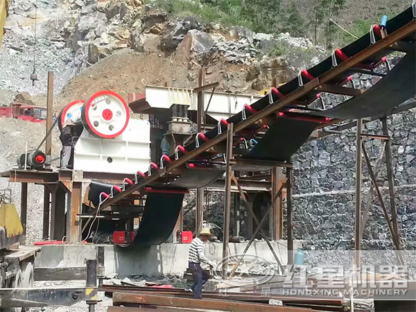 大理石新型環保鄂式粉碎機生產線 大理石新型環保鄂式粉碎機生產線