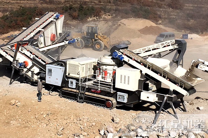 移動碎石破碎機(jī)