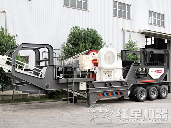 流動式建筑垃圾粉碎機 流動式建筑垃圾粉碎機