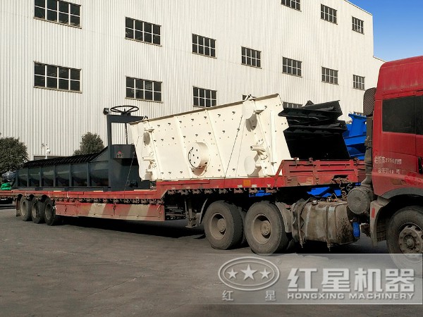 螺旋式洗砂機發貨現場 螺旋式洗砂機發貨現場