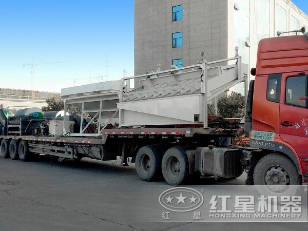 一套磁選生產線設備發(fā)貨了