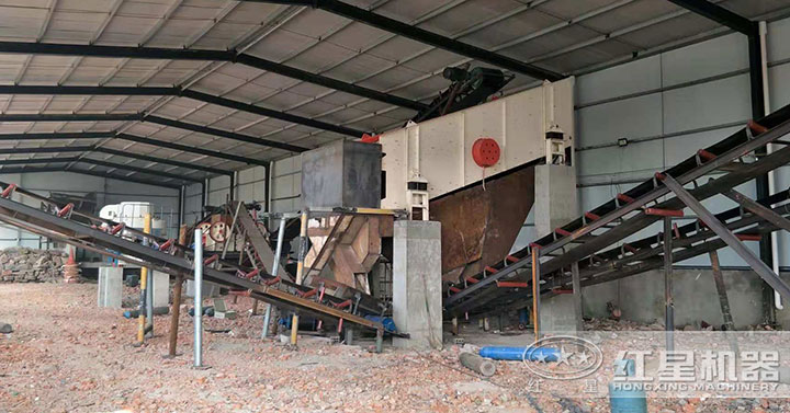 制砂現場 制砂現場