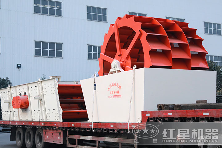 振動篩與洗砂機發貨實拍 振動篩與洗砂機發貨實拍