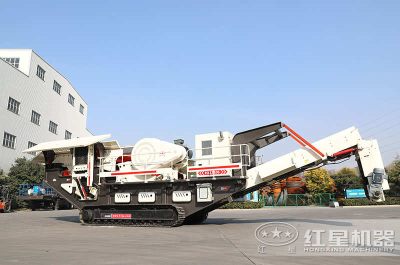履帶式移動石子破碎機 履帶式移動石子破碎機