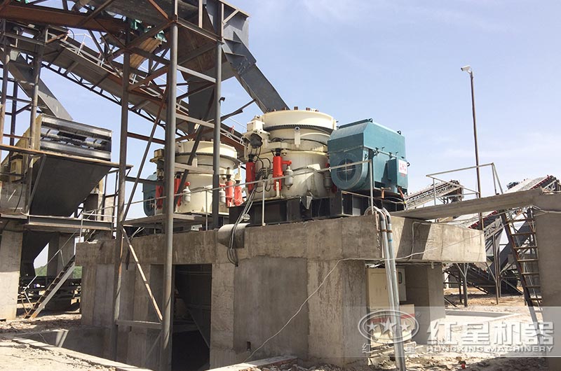 圓錐破碎機生產現場 圓錐破碎機生產現場