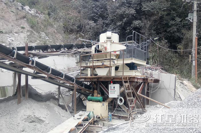 制砂機工作現場 制砂機工作現場